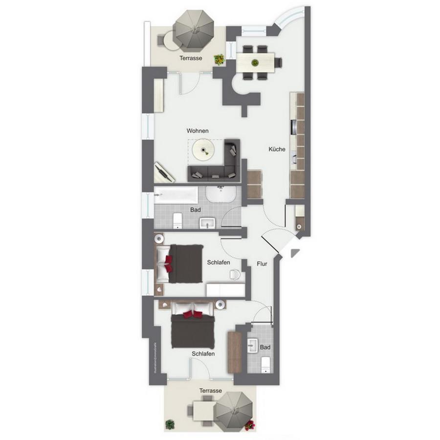 Villa Triton Wohnung 01 Boltenhagen  Eksteriør billede